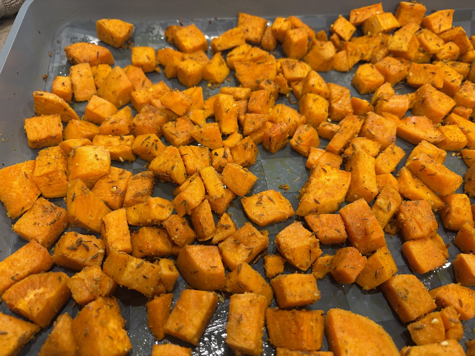 Sweet Potato Cubes